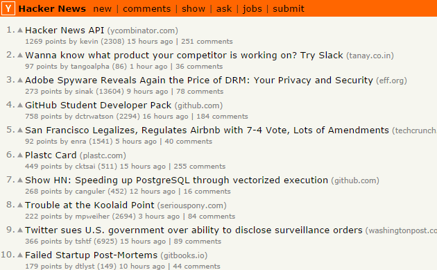 Show HN Karma - Hacker News Homepage